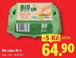 Bio vejce M-L 6 ks