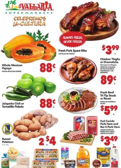 Vallarta weekly ad from Wednesday 09/23
