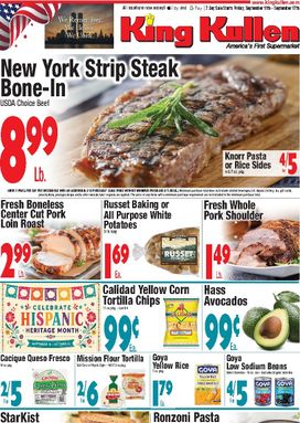 King Kullen weekly ad from Friday 09/11