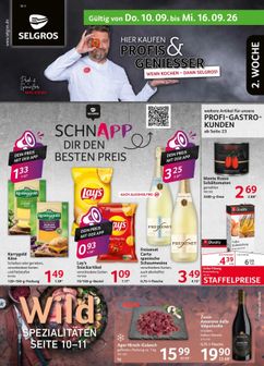 Selgros-Prospekt von Donnerstag 10.09.