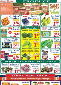 Market Basket weekly ad from Sunday 08/09