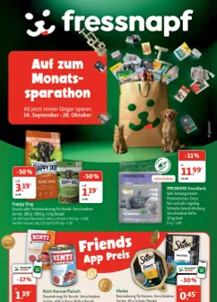 Fressnapf-Prospekt von Donnerstag 24.09.