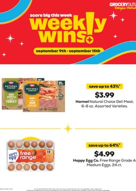 Grocery Outlet weekly ad from Wednesday 09/09