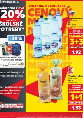 Kaufland leták platný od štvrtka 13.08.