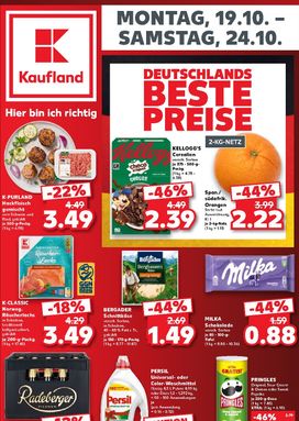 Kaufland Německo leták od pondělí 19.10.