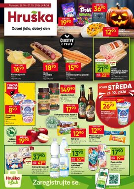 Hruška leták od středy 21.10.