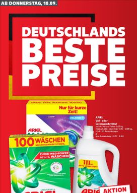 Kaufland Německo leták od čtvrtka 10.09.