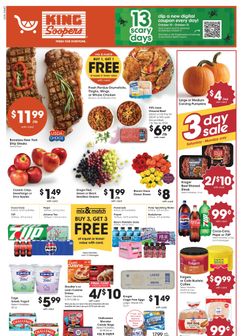 King Soopers weekly ad from Wednesday 10/21