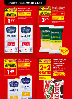 Biedronka Poľsko leták platný od štvrtka 22.10.