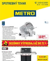 Metro - Spotrebný tovar