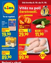 Lidl leták od čtvrtka 08.10.