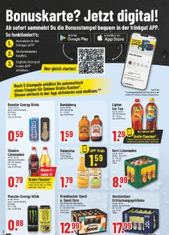 Trinkgut-Prospekt von Montag 07.09.