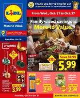 Lidl weekly ad from Wednesday 10/21