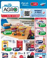 Milk Agro leták platný od stredy 21.10.