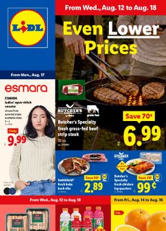 Lidl weekly ad from Wednesday 08/12