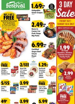 Fest Foods weekly ad from Wednesday 09/30