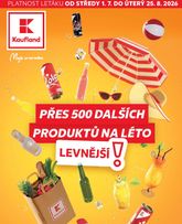 Kaufland - Levnějši produkty na léto