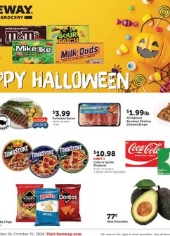 Fareway weekly ad from Monday 10/26