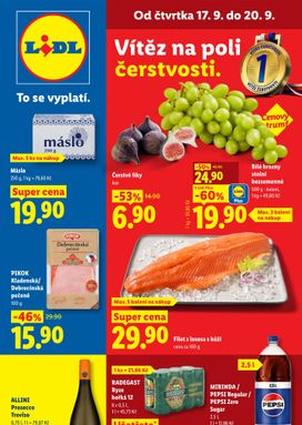 Lidl leták od čtvrtka 17.09.