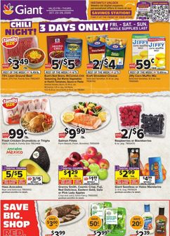 Giant weekly ad from Friday 10/23