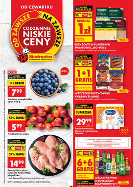 Biedronka leták od čtvrtka 06.08.