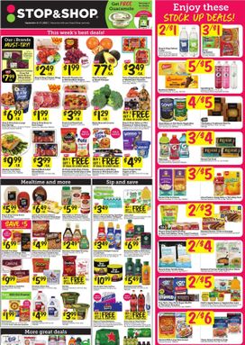 Stop and Shop weekly ad from Friday 09/11