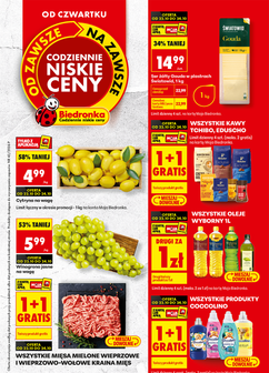 Biedronka Poľsko leták platný od štvrtka 22.10.