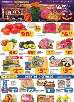 El Rancho weekly ad from Wednesday 10/21
