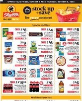 ShopRite weekly ad from Friday 10/02