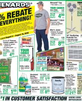 Menards weekly ad from Thursday 08/06