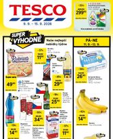 Tesco leták od středy 09.09.