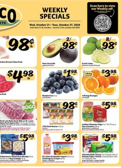 Fresco y Más weekly ad from Wednesday 10/21