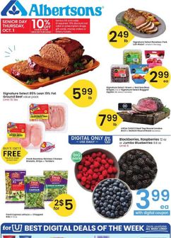 Albertsons weekly ad from Wednesday 09/30