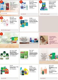 Walgreens weekly ad from Sunday 08/16