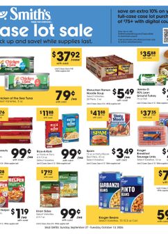 Smith's weekly ad from Wednesday 09/30
