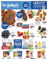 Baker's weekly ad from Wednesday 09/30