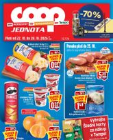 COOP Jednota leták platný od štvrtka 22.10.