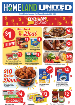 Homeland Stores weekly ad from Wednesday 09/23