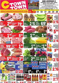 CTown weekly ad from Friday 08/14