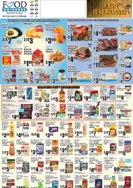 Food Universe weekly ad from Friday 10/23