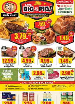 Piggly Wiggly weekly ad from Wednesday 09/30