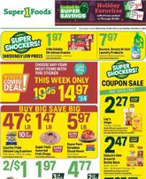 Super 1 Foods weekly ad from Wednesday 10/28