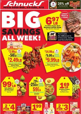 Schnucks weekly ad from Wednesday 09/09