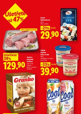 Lidl leták od čtvrtka 27.08.