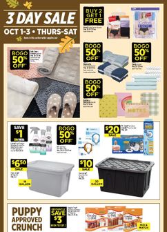 Dollar General weekly ad from Sunday 09/27