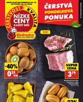 Biedronka - Čerstvá pondelková ponuka