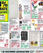 Menards weekly ad from Thursday 10/22