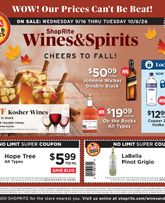ShopRite - Wine & Spirits