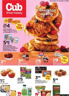 Cub weekly ad from Sunday 09/27