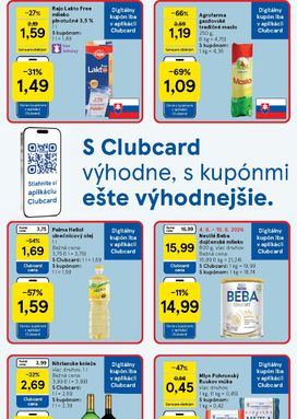 Tesco leták platný od stredy 05.08.